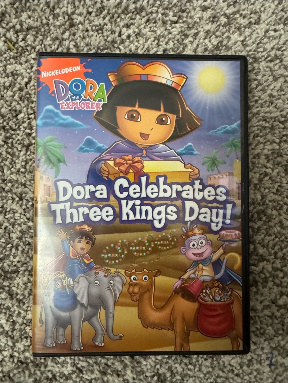 Vintage Nickelodeon Dora Celebrates Three Kings Day! DVD